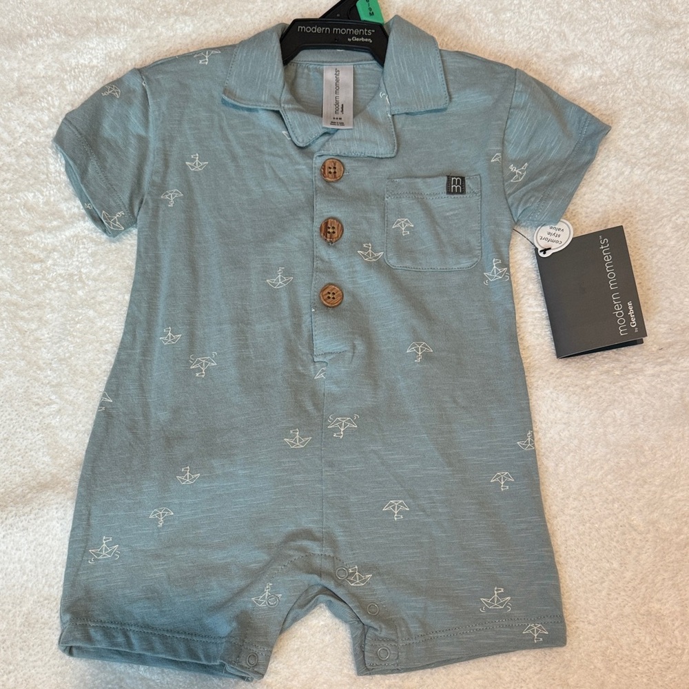 Modern Moments Blue Kids One Piece
